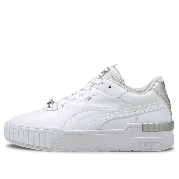 (WMNS) PUMA Cali Sport 'Metallic - White' 375050-01