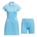 (WMNS) adidas Ultimate365 Short Sleeve Dress Asia Sizing 'Light Blue' IN9914