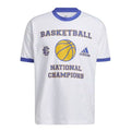adidas x Eric Emanuel Crossover Ee Smr Tee Basketball Sports Round Neck Short Sleeve White H48543