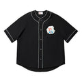 Li-Ning x Phil Hackett Graphic Baseball Shirt 'Black' AFDU255-1