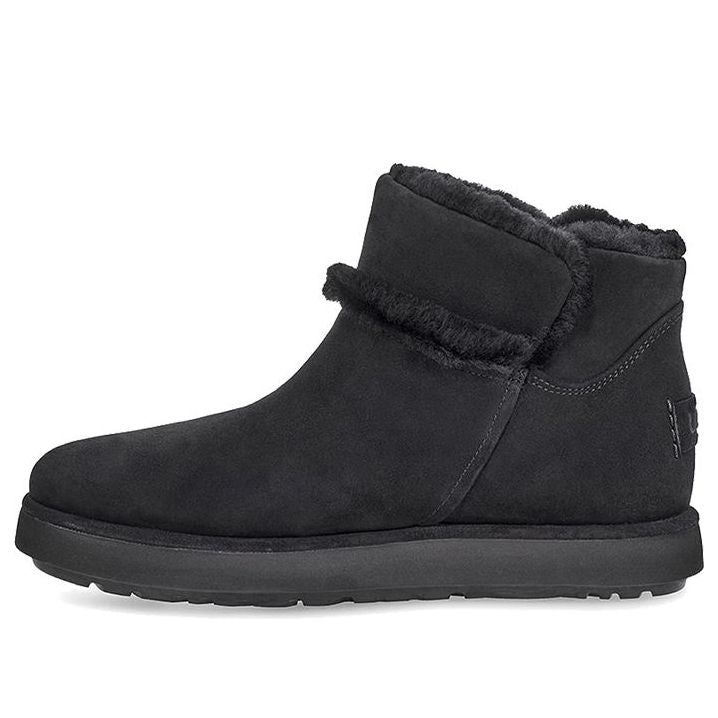 (WMNS) UGG Classic Mini Spill Seam Blvd Snow Boots Black 1108145-BLK