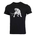 adidas Casual Sports Crew Neck Tiger Short Sleeve Men's Black GJ8871