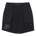 Li-Ning BadFive Hood Graphic Shanghai City Limited Shorts 'Black' AKSSA77-3