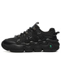(WMNS) FILA Panini We Velour Retro Basketball Shoes 'Black' F12W242127FBK