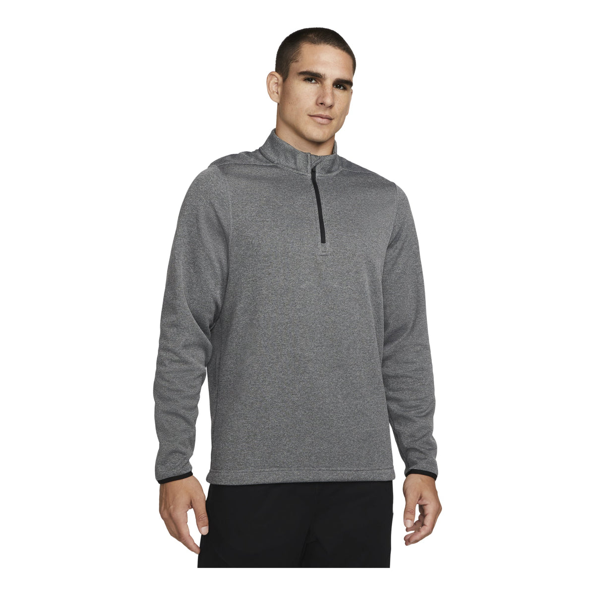 Nike Solid Color Zipper Golf Long Sleeves Hoodie Men's Grey DN1948-010