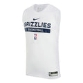 Nike x NBA DRI-FIT Memphis Grizzlies Training Jerseys 'White' FN5207-100