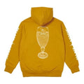 Palace X Stella Artois FW21 Logo Hoodie 'Yellow' PLA-FW21-288