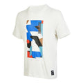 Nike Graphic Round Neck Sports T-Shirt 'Phantom White Grey' DR7667-030