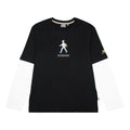 New Balance x Zero Per Zero Colorblock Long Sleeve Tee Asia Sizing 'Black White' NDA47013-BK