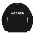 Supreme Split Logo Pullover 'Black White' SUP-SS21-532