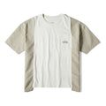 THE NORTH FACE Quick Dry Contrast Color Stitching Short Sleeve Beige 497W-11P