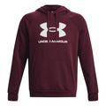 Under Armour Rival Fleece Logo Hoodie 'Burgundy' 1379758-600