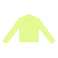 Balenciaga Crewneck Long Sleeve Top 'Fluo Yellow' 704103TMVB77204
