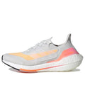 (WMNS) adidas Ultraboost 21 'White Acid Orange' FY0400