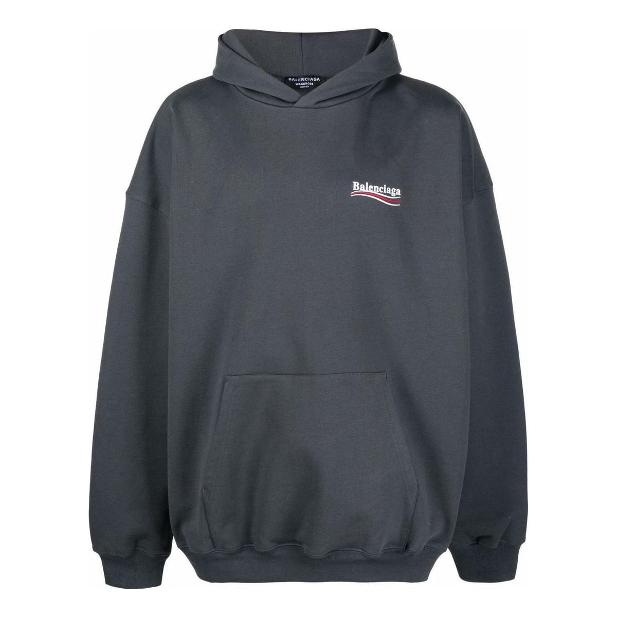 Balenciaga Political Campaign Hoodie 'Grey' 620973TKVI91366