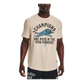Under Armour Project Rock Champions Short Sleeve T-Shirt 'Beige' 1376897-804
