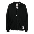 Maison MIHARA YASUHIRO SS23 Distressed Knit Cardigan 'Black' J11CD501-BLACK