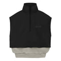 Fear of God Essentials SS24 Nylon Fleece Mockneck Vest 'Seal Jet Black' 202SP244295F