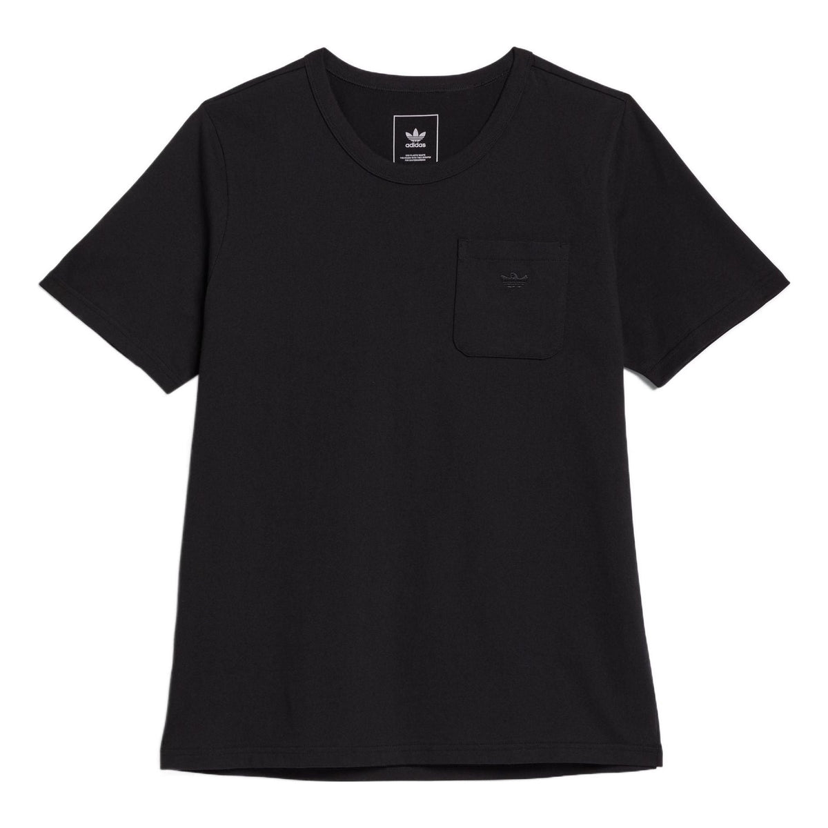 adidas Original Shmoofoil Heavyweight Pocket Tee 'Black' HM6859