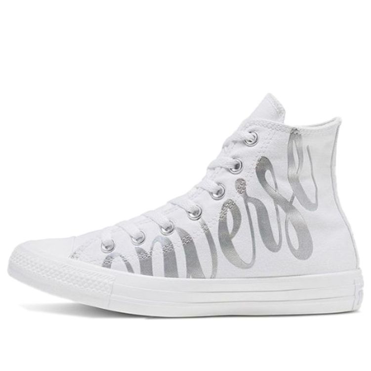(WMNS) Converse Chuck Taylor All Star Iridescent Star High 'White' 566176C