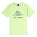 New Balance x Noritake Crossover Small Pattern Sports Cartoon Short Sleeve Unisex Green AMT12349-LRW