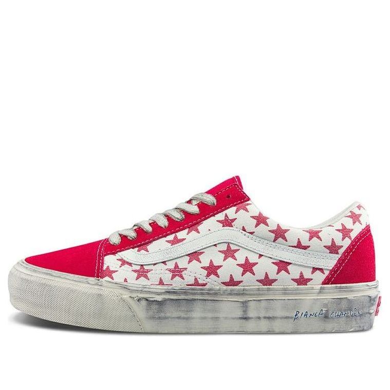 Vans Bianca Chandn x Old Skool VLT LX 'Stressed Red' VN0A4BVFY52