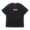 Li-Ning Box Logo T-shirt 'Black Red' AHSR665-1