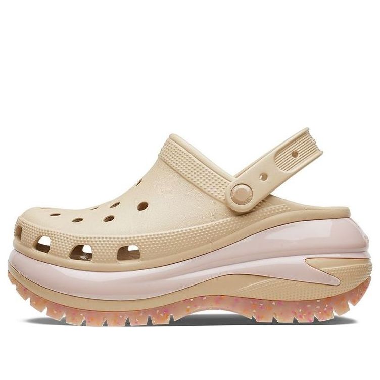(WMNS) Crocs Classic Mega Crush Clog 'Chai Multi' 207988-2ZM