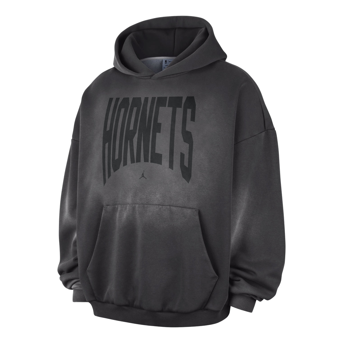 Nike Charlotte Hornets Standard Issue Therma-FIT Fleece Hoodie 'Dark Charcoal White' II5976-099 - Nike Professional Edition