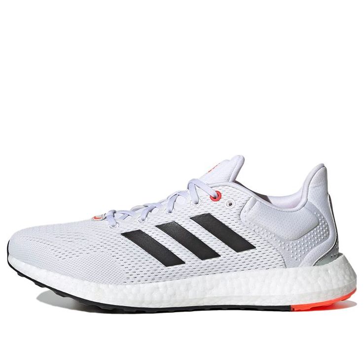 adidas PureBoost 21 'White Solar Red' GY5099