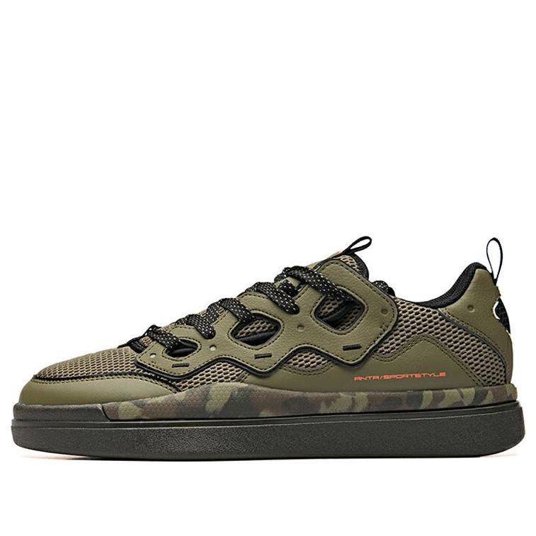 ANTA Skateboarding Series Sneakers 'Khaki Green' 11938043-4