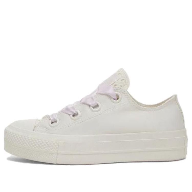 (WMNS) Converse Chuck Taylor All Star Lift Platform 'Matte Satin Ivory' A10301C