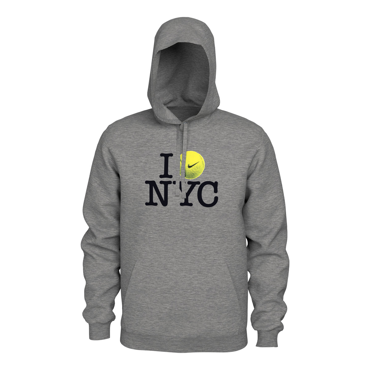 Nike Court Hoodie 'Dark Grey Heather' JU1463-063