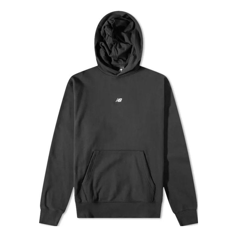 New Balance Athletics Remastered Graphic French Terry Hoodie Asia Sizing 'Black' MT31502-BK