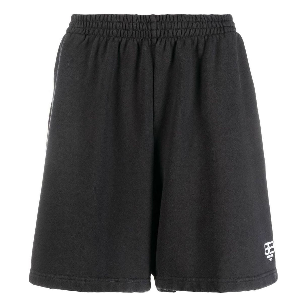 Balenciaga BB Paris Icon Sweat Shorts 'Black' 676137TMVG69034