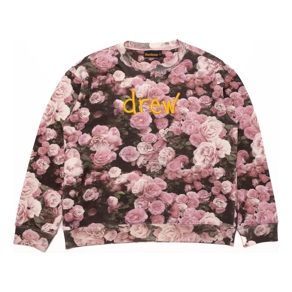 Drew House Scribble Crewneck Sweatshirt 'Roses' DR-SS22-461