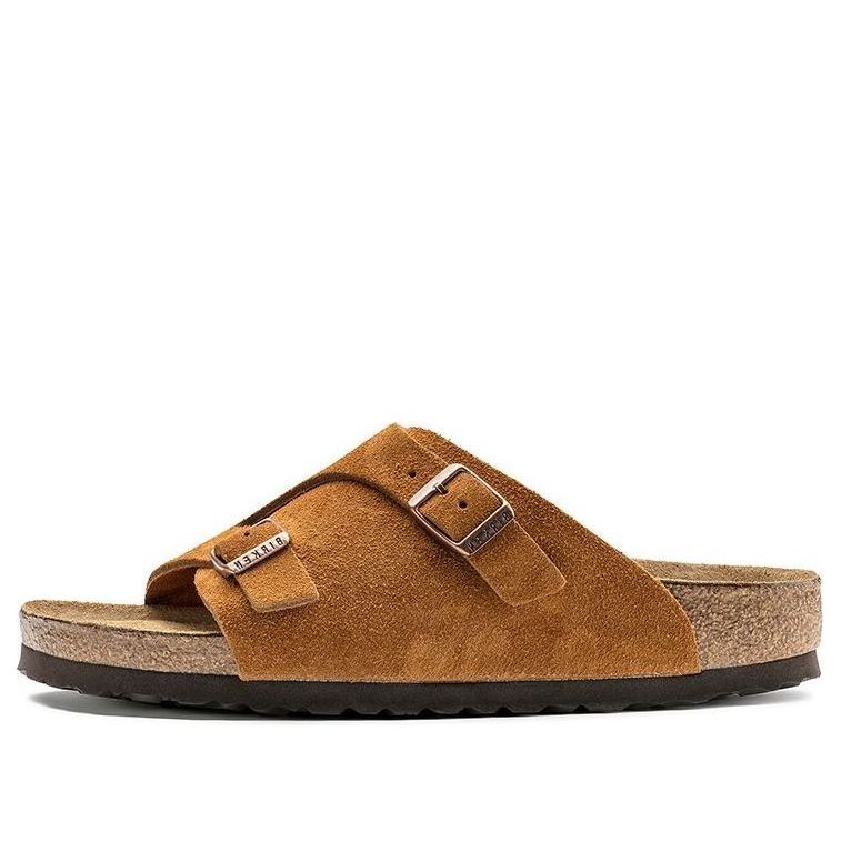 Birkenstock Zrich Soft Footbed Suede Leather 'Mink' 1009534