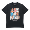 adidas neo M Ssfv5 Tee1 Funny Cartoon Printing Logo Sports Round Neck Short Sleeve Black GP4867