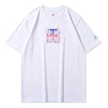 Li-Ning Sakura Limited Casual Sports Round Neck Tee 'White Blue' AHSQ661-1