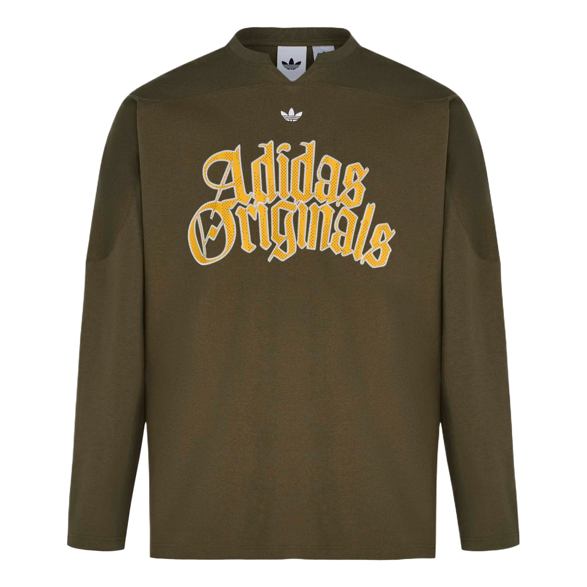 adidas OG M Tee LS T-Shirt Asia Sizing 'Olive Strata' KT3038