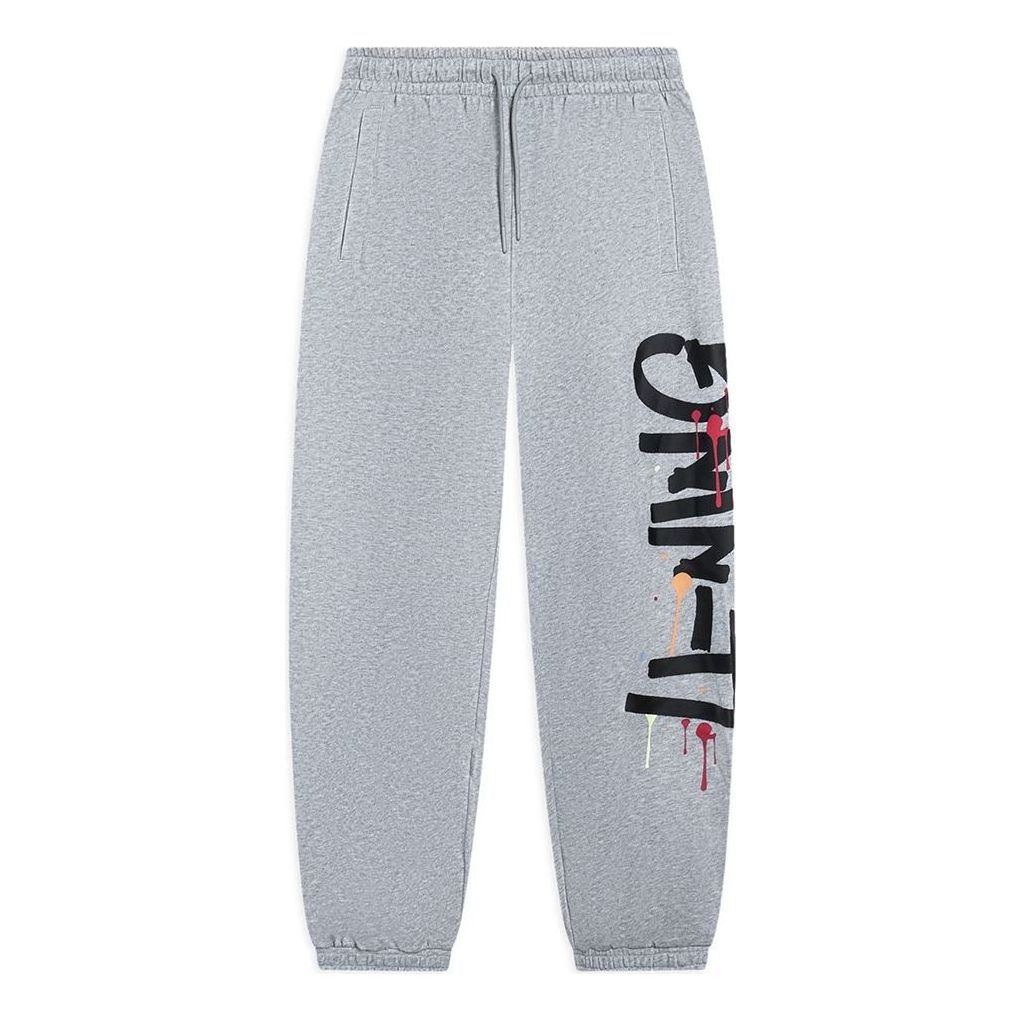 Li-Ning Graphic Joggers Sweatpants 'Grey' AKLSG77-4