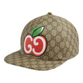 Gucci Canvas Baseball Hat with GG Apple Print 'Beige' 628446-4HL98-8474