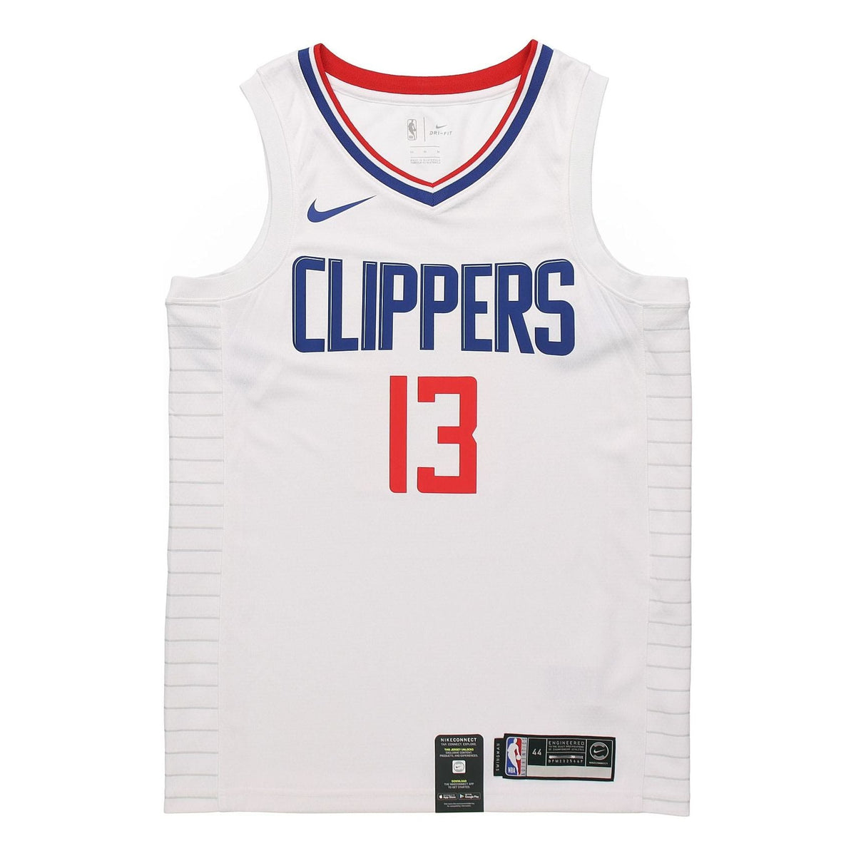 Nike NBA limited SW Fan Edition Los Angeles Clippers George No. 13 Basketball Jersey/Vest White 865185-108