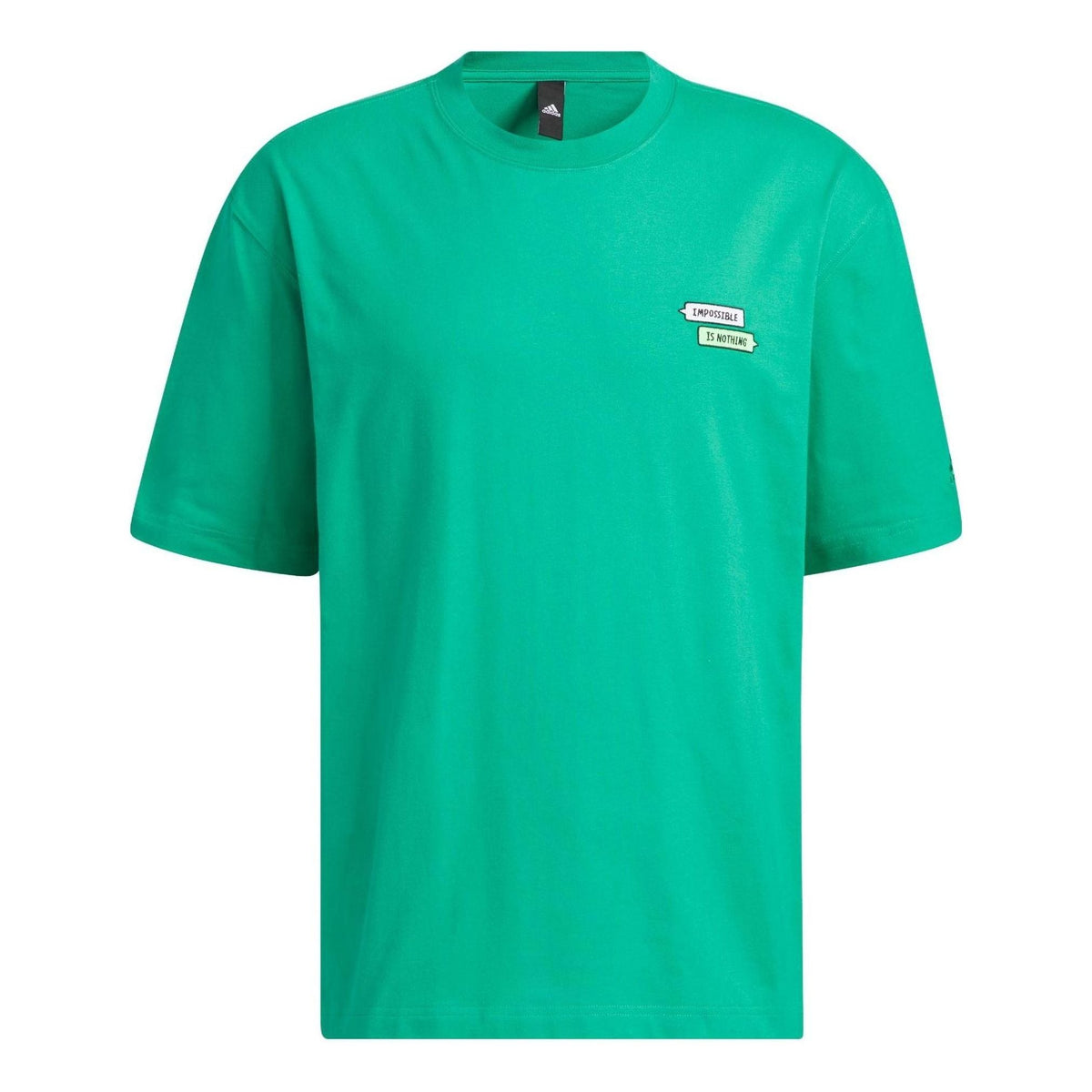 adidas Graphic Embossed T-Shirts 'Green' IA8178