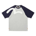 Palace x Evisu Seagull Raglan T-shirt 'Grey Marl' P24EVES002