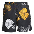 Nike Flowers Printing Full Print Straight Casual Shorts Unisex Black DH2953-010