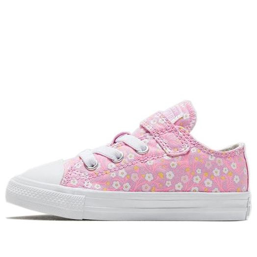 (TD) Converse Chuck Taylor All Star 1V 'Pink' 766882C