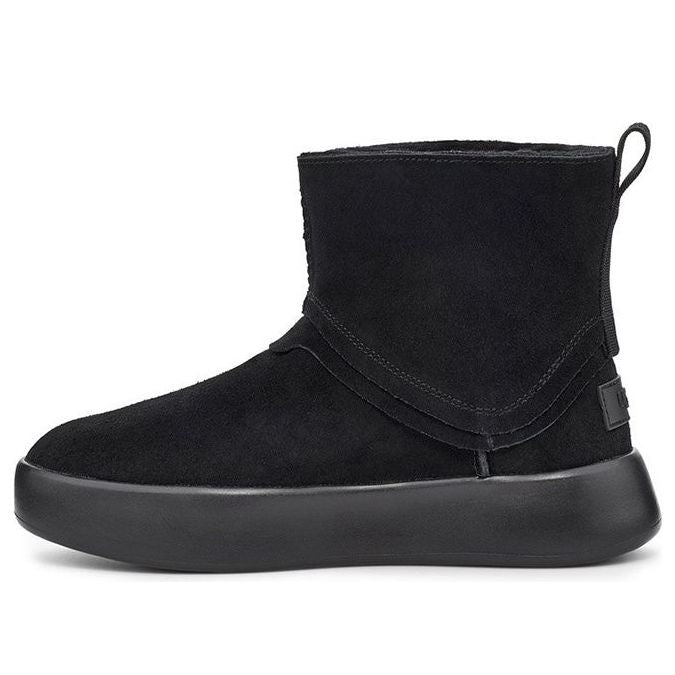 (WMNS) UGG Classic Boom Boot Fleece Lined Black 1104613-BLK