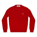 (WMNS) COMME des GARCONS PLAY V-Neck L/S T-shirt Red Emblem 'Red' AZ-N001-051-5