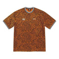 Supreme x Umbro Jacquard Animal Print Soccer Jersey 'Brown Black' SUP-SS23-120